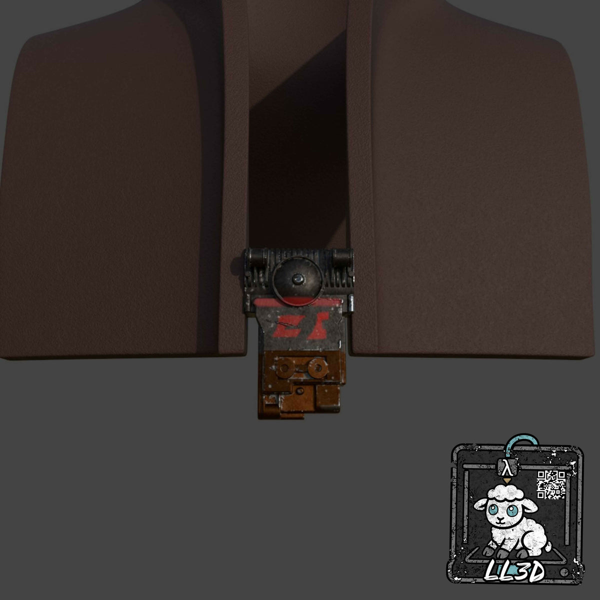 Star Wars Boushh Vest w/ Center Greeblie STL