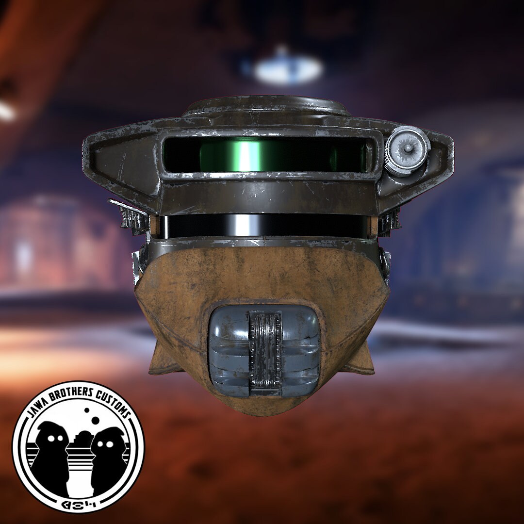 Boushh Bounty Hunter Helmet Model