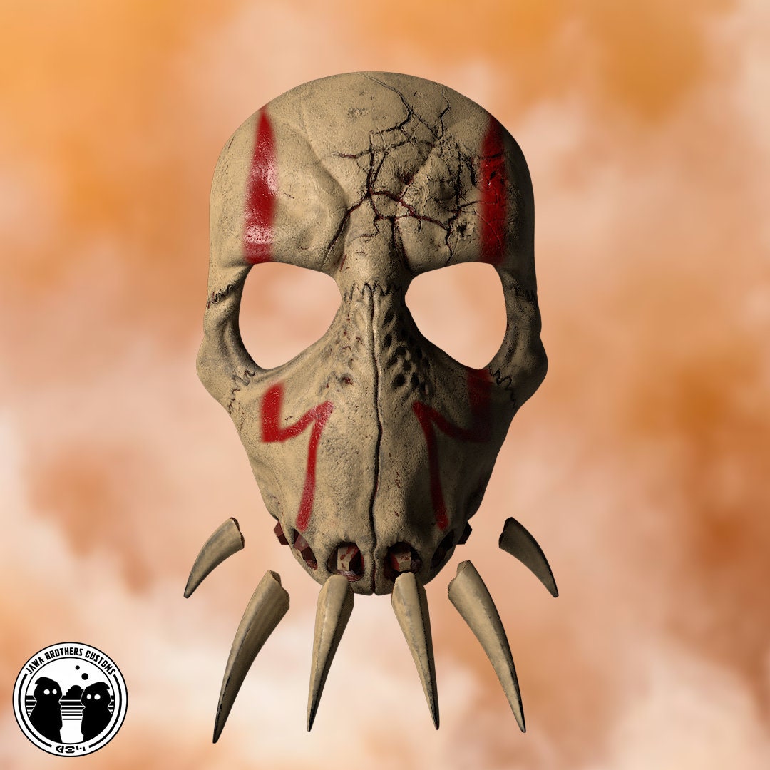 Tribal Grievous Mask STL
