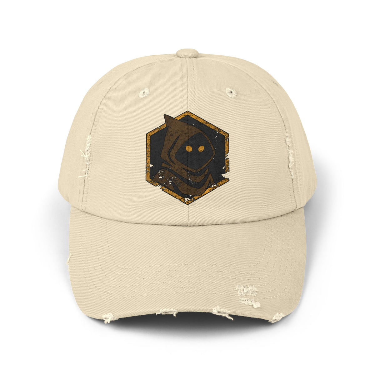 Unisex Jawa Sigil Distressed Cap