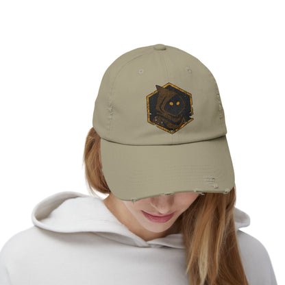 Unisex Jawa Sigil Distressed Cap