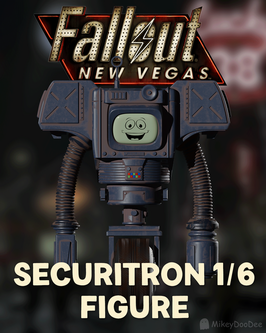 Fallout New Vegas Securitron 1/6 Figure STL
