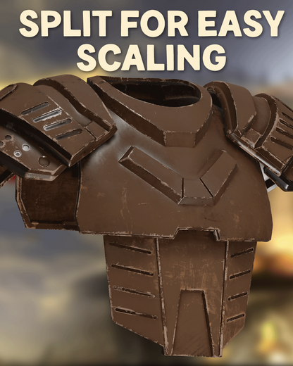 Fallout New Vegas NCR Ranger Patrol Armor STL
