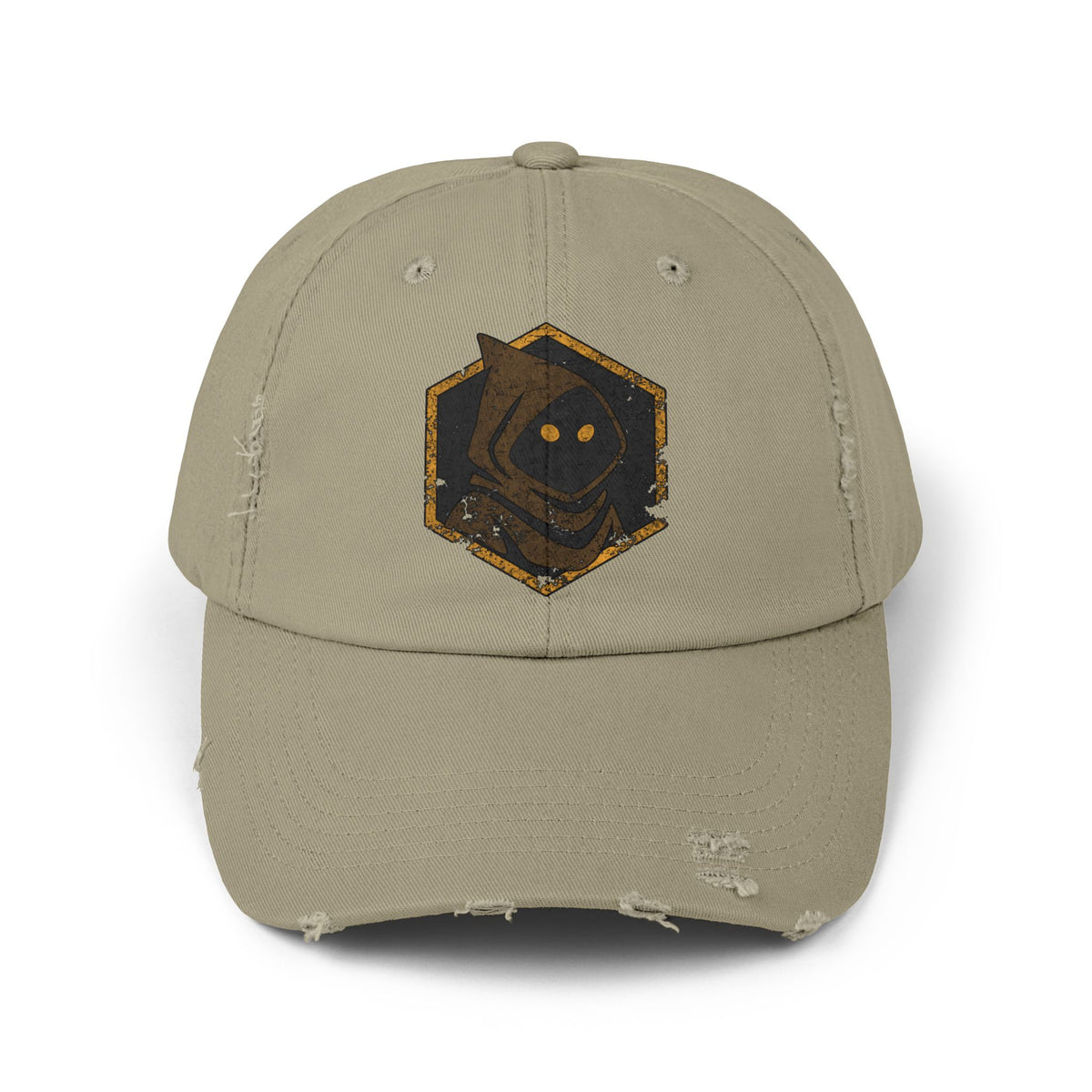 Unisex Jawa Sigil Distressed Cap