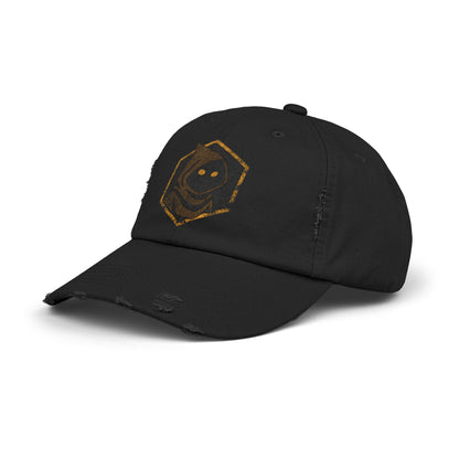 Unisex Jawa Sigil Distressed Cap