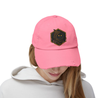 Unisex Jawa Sigil Distressed Cap