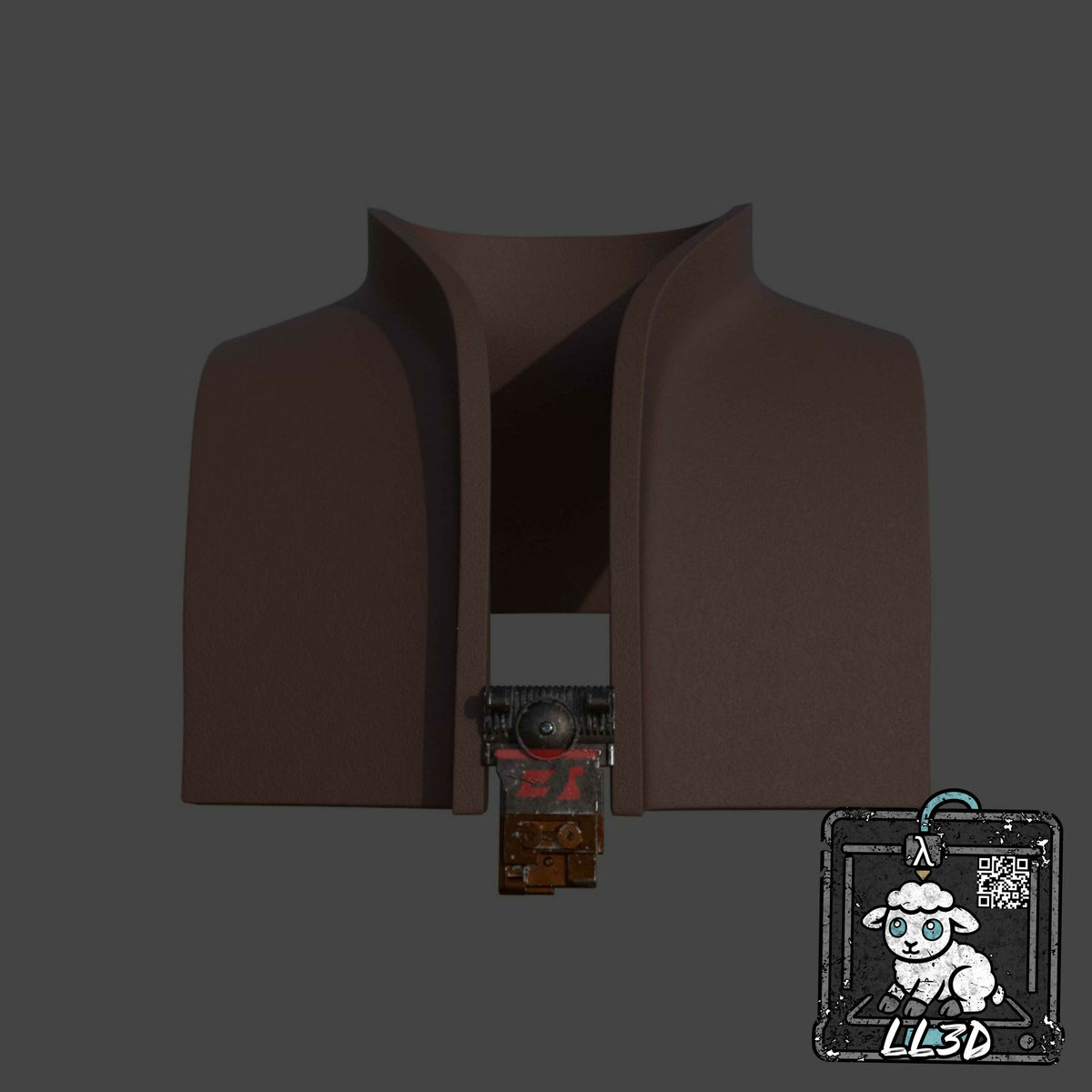Star Wars Boushh Vest w/ Center Greeblie STL