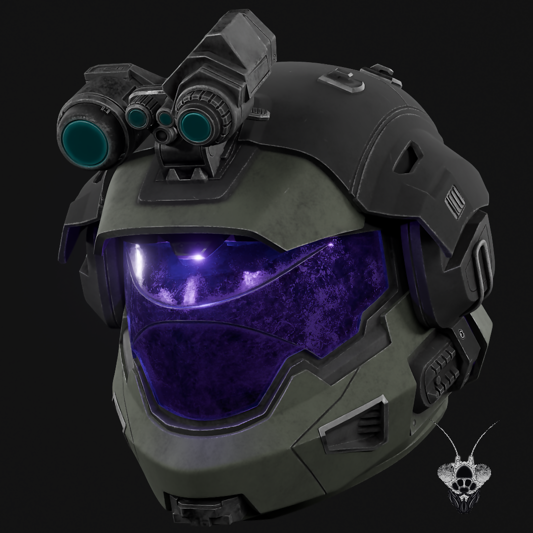 Halo Infinite Artaius Helmet STL