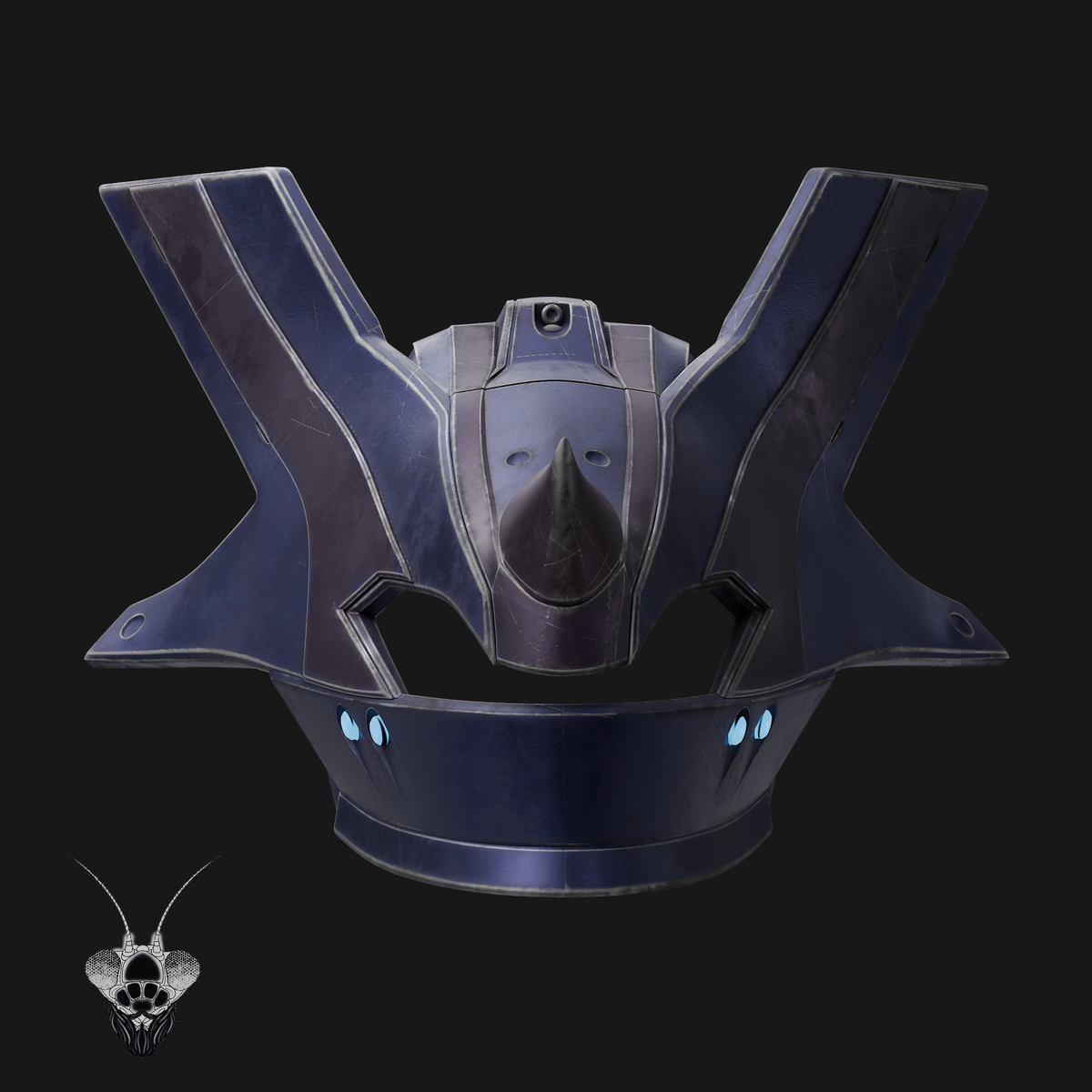 Halo 3 Brute Captain Helmet