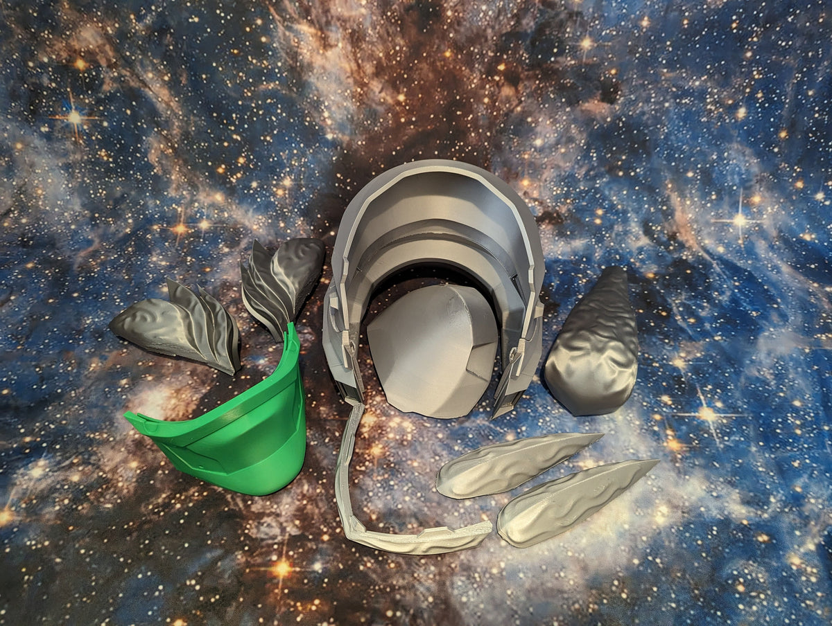 Halo Hayabusa helmet DIY Kit