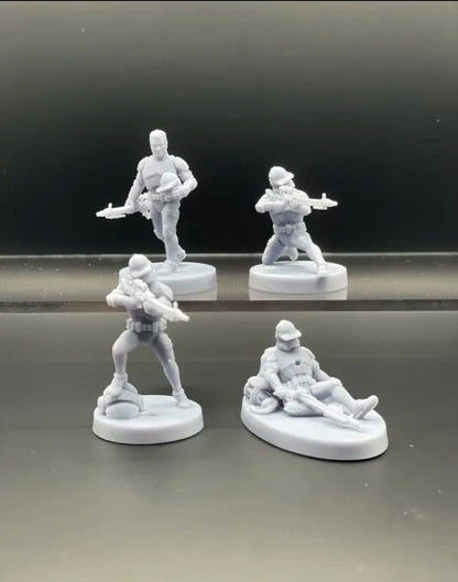 Clone Trooper Specialist Miniature Wargame Figures for Table Top