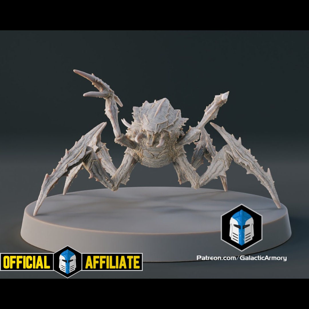 HellDivers 2 Terminid Warrior Miniature Wargame Figures for Table Top