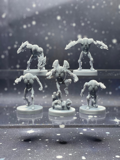 B2 Battle Droid Miniature Wargame Figures for Table Top