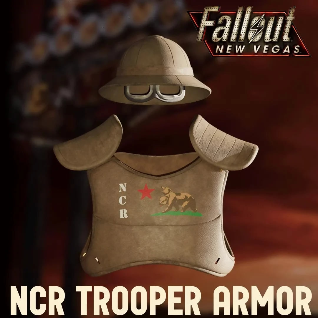 Fallout New Vegas NCR Trooper Armor STL